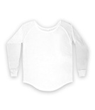 Luźny damski t-shirt z długim rękawem