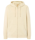 Bluza damska na zamek z kapturem - Organic