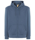 Bluza damska na zamek z kapturem - Organic