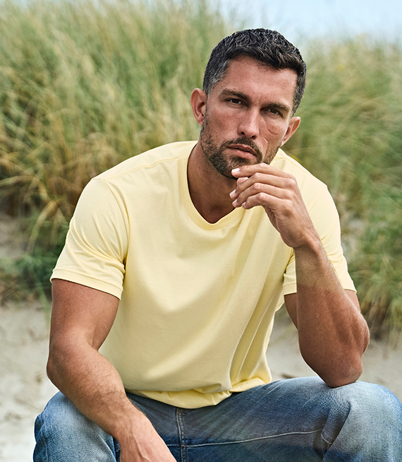 Męska koszulka z bawełny organicznej - Urban Luxury Tee