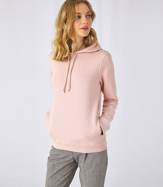 Bluza damska z kapturem - Organic