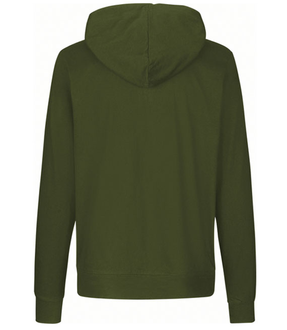 Dżersejowa bluza z kapturem i zamkiem Unisex - Organic