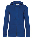 Bluza damska na zamek z kapturem - Organic