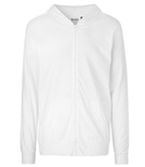 Dżersejowa bluza z kapturem i zamkiem  Unisex - Organic