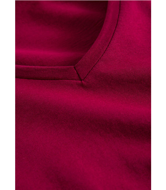 Damska koszulka z dekoltem V-Neck