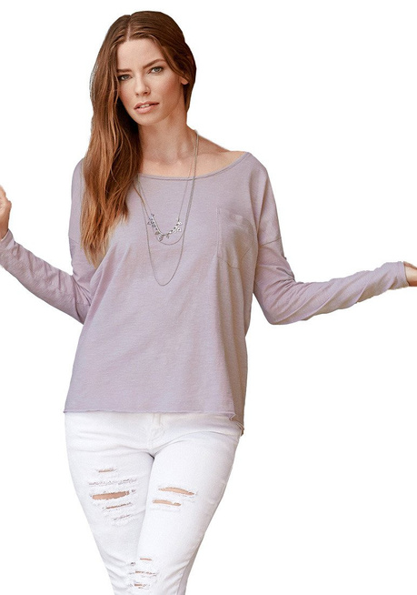 Luźna bluzka damska -z Długim Rękawem Oversized