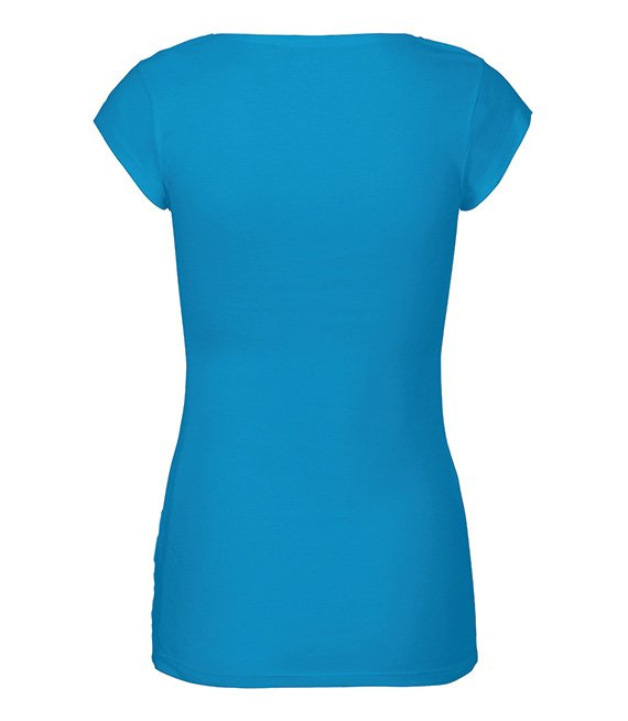 T-shirt damski z okrągłym dekoltem