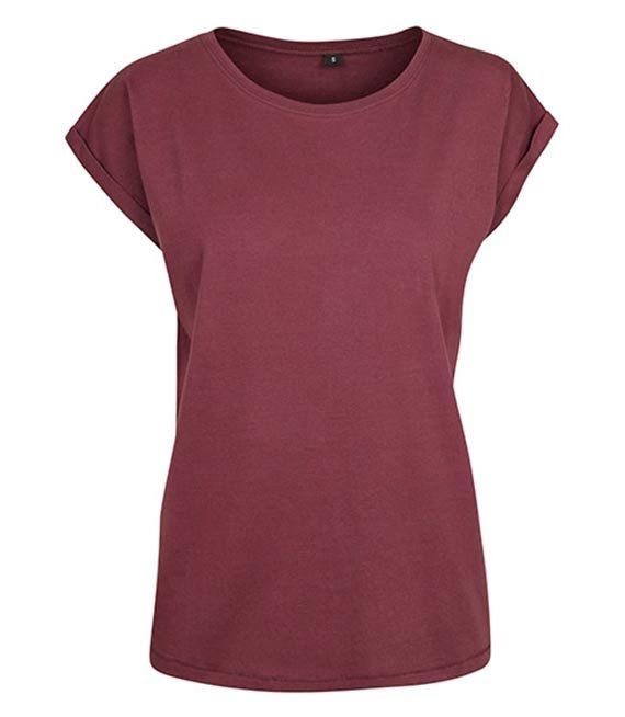 Damska koszulka z przedłużonym ramieniem