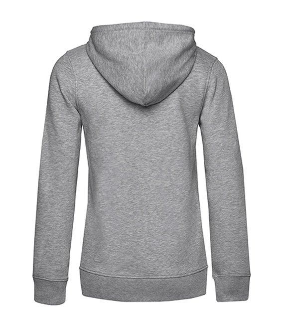 Bluza damska na zamek z kapturem - Organic