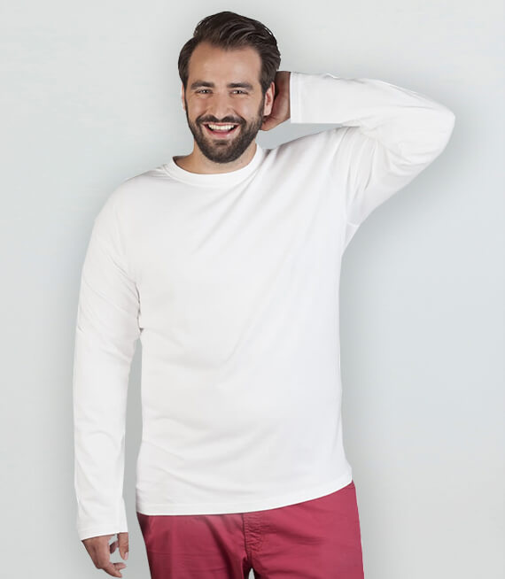 Koszulka męska z długim rękawem - Premium