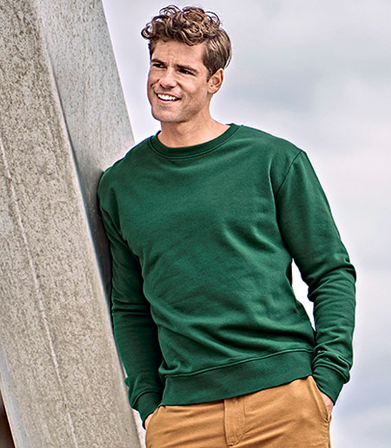 Męska bluza bez kaptura POWER - Organic