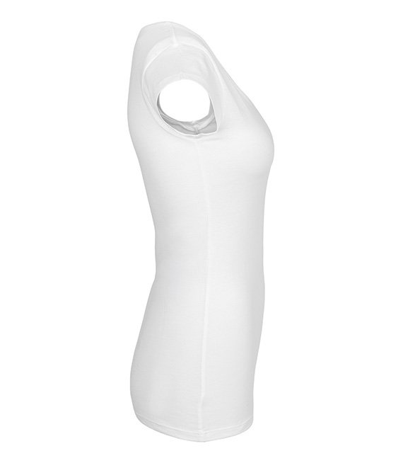 T-shirt damski z okrągłym dekoltem