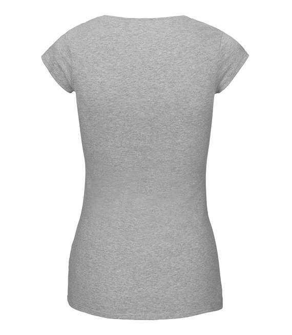 T-shirt damski z okrągłym dekoltem