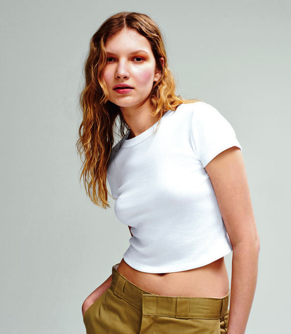 Damski krótki T-shirt