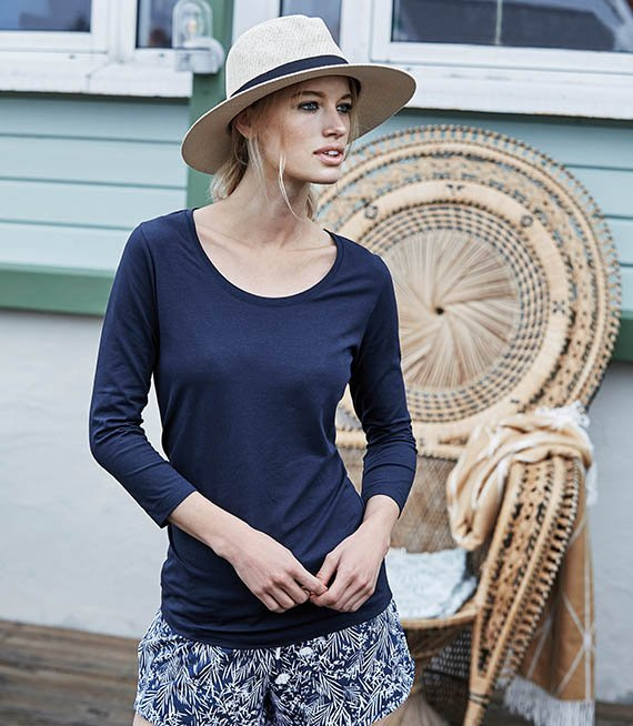 Koszulka damska z rękawem 3/4