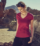 Damska koszulka z dekoltem V-Neck