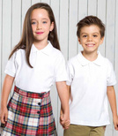 Polo młodzieżowe z krótkim rękawem