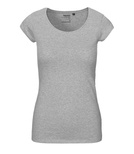 T-shirt damski z okrągłym dekoltem