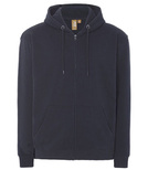 Bluza damska na zamek z kapturem - Organic