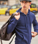 Bluza  z kapturem na zamek - Unisex King - do 4 XL