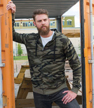 Bluza kangurka Full Zip Camo