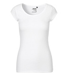 T-shirt damski z okrągłym dekoltem