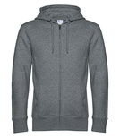 Bluza  z kapturem na zamek - Unisex King - do 4 XL