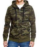 Bluza kangurka Full Zip Camo