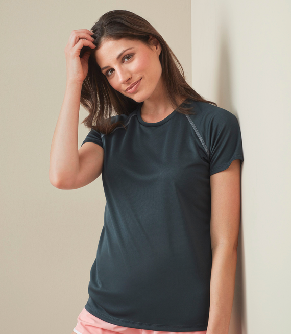 Damska koszulka Active 140 Team Raglan