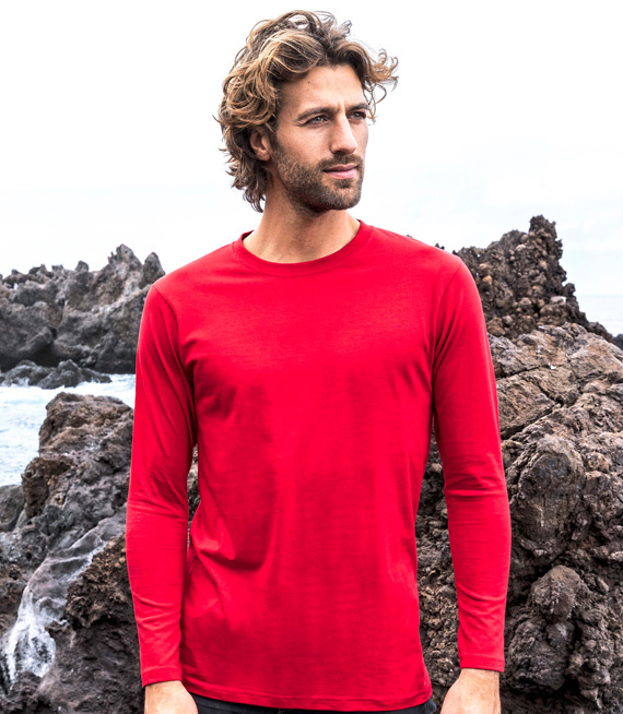 Koszulka męska z długim rękawem - Premium