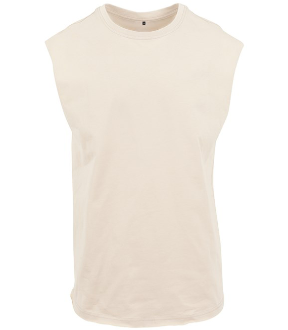 Męska koszulka bez rękawów - do 5XL -Oversize