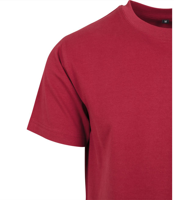 Koszulka męska - slim długi Round Neck