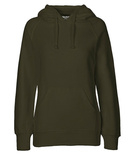 Damska reglanowa kangurka Hoodie - Organic