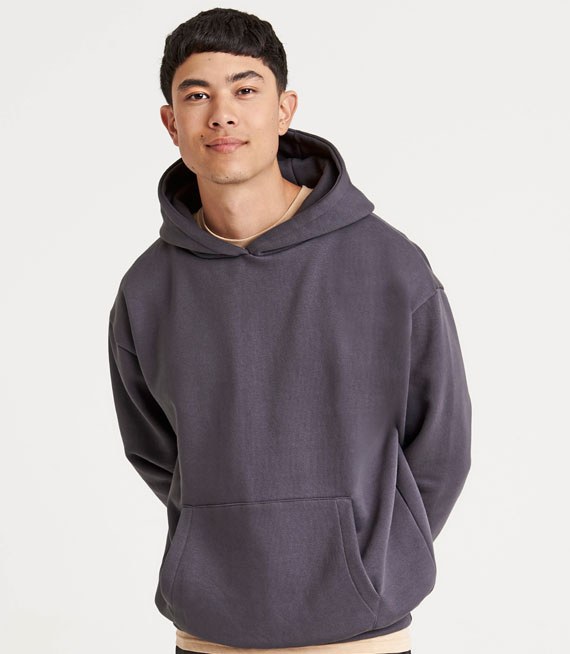 Męska gruba bluza z kapturem - Oversized