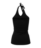 Top wiązany na szyi  z dekoltem z tyłu