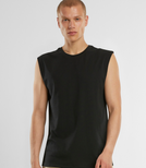 Męska koszulka bez rękawów - do 5XL -Oversize