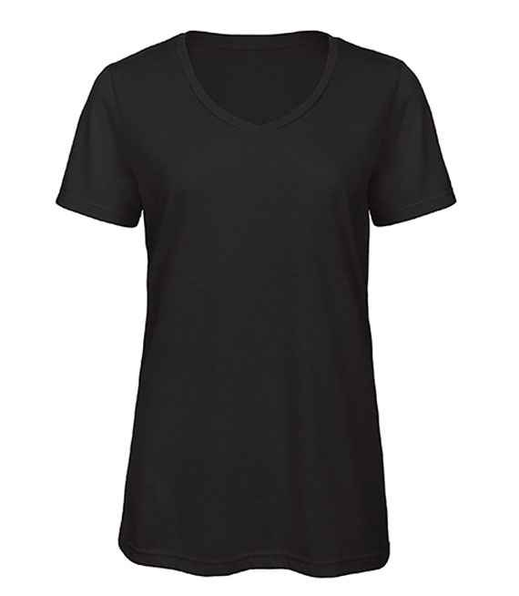 Damska koszulka Triblend V-Neck