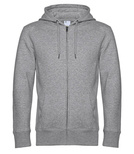 Bluza  z kapturem na zamek - Unisex King - do 4 XL