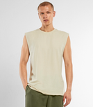 Męska koszulka bez rękawów - do 5XL -Oversize