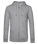 Bluza Unisex na zamek z kapturem Organic