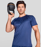 Koszulka sportowa reglan - Men´s Bahrain T-Shirt- biała i czarna do 4Xl