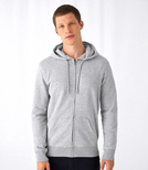 Bluza Unisex na zamek z kapturem Organic