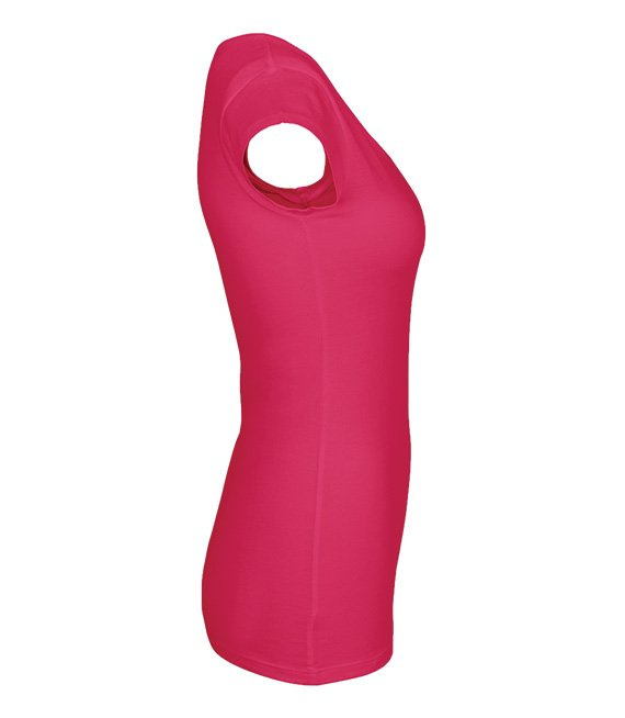 T-shirt damski z okrągłym dekoltem