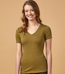 Damska koszulka z dekoltem V-Neck