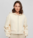 Damska krótka, oversize'owa kurtka zapinana na zamek- do 5XL