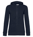 Bluza damska na zamek z kapturem - Organic