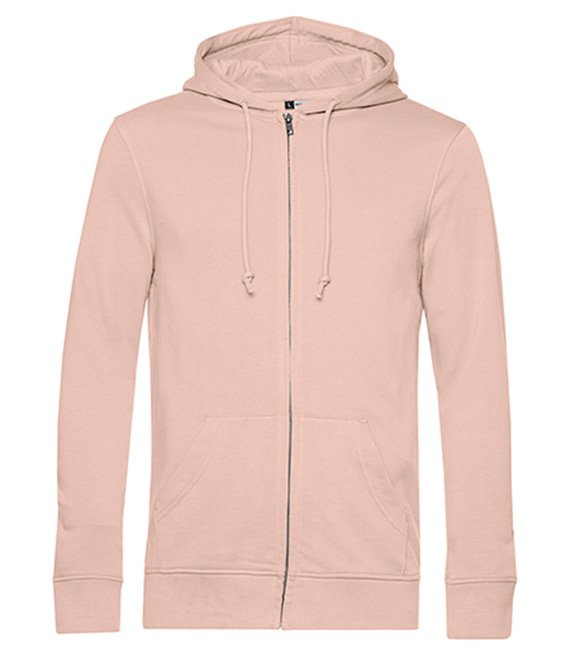 Bluza Unisex na zamek z kapturem Organic