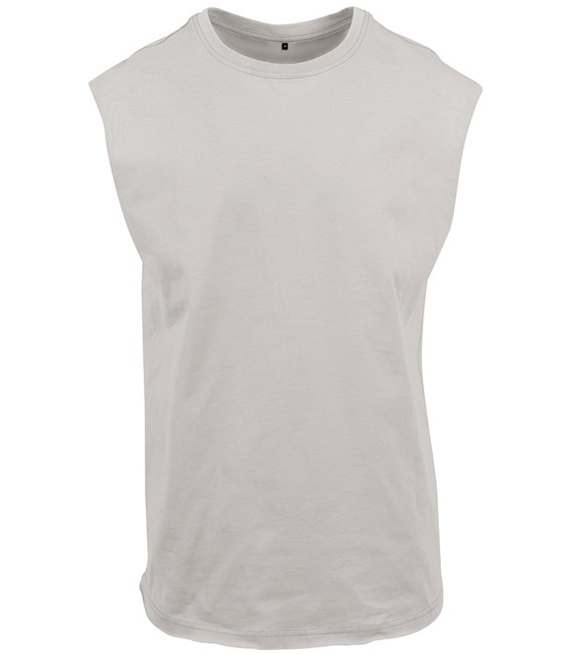 Męska koszulka bez rękawów - do 5XL -Oversize 