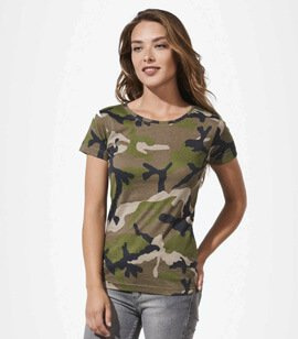 Damska koszulka - Camo