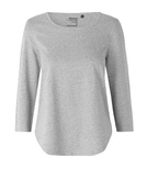 Damska koszulka z rękawem 3/4 - Organic